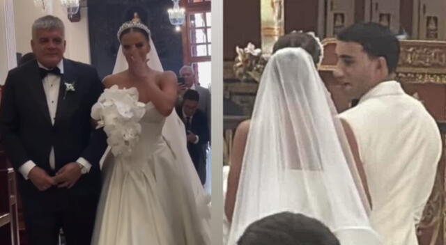 Alejandra Baigorria fue entregada por su padre a Said Palao. Alejandra Baigorria fue entregada por su padre a Said Palao.