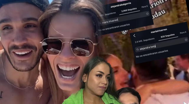 Alejandra Baigorria y Mario Irivarren NO SE SIGUEN en redes sociales: ¿Se distanciaron por polémica con Onelia Molina y Vania Bludau en boda? Alejandra Baigorria y Mario Irivarren NO SE SIGUEN en redes sociales: ¿Se distanciaron por polémica con Onelia Molina y Vania Bludau en boda?