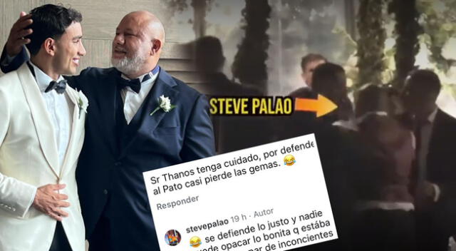Padre de Said Palao se defiende por pelearse en boda de su hijo con Alejandra Baigorria Padre de Said Palao se defiende por pelearse en boda de su hijo con Alejandra Baigorria