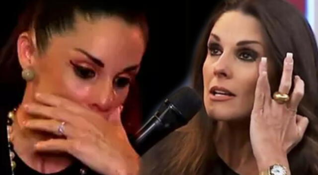 Rebeca Escribens se mostró muy afectada al revelar que pasa por un mal momento.