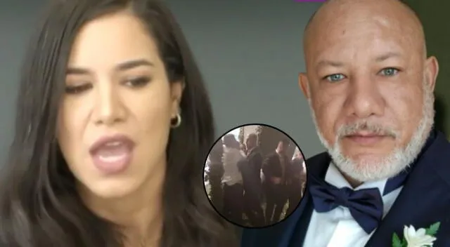 Lorelein Palao defiende a su papá sobre pelea en una boda. Lorelein Palao defiende a su papá sobre pelea en una boda.