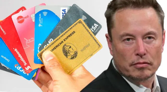 Elon Musk cancelará tus tarjetas de crédito en Estados Unidos.