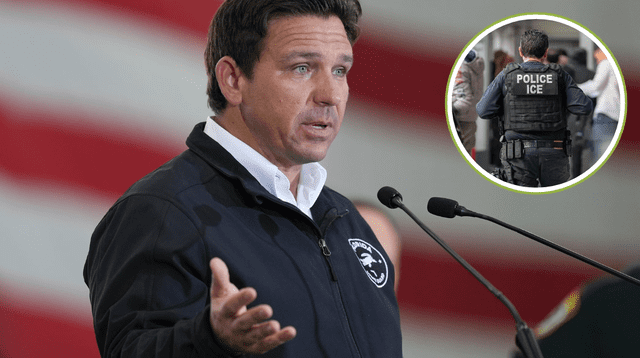 DeSantis advierte tras captura de 1000 migrantes por el ICE.