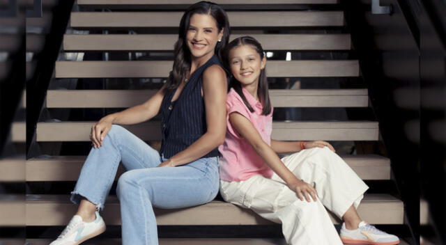 María Pía Copello y su hija Catalina. María Pía Copello y su hija Catalina.