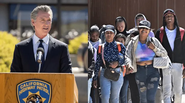 Gavin Newsom da un paso histórico con ley que apoya a migrantes calificados en California. Gavin Newsom da un paso histórico con ley que apoya a migrantes calificados en California.