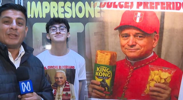 Gamarra arrasa con venta de polos con el rostro del Papa León XIV Gamarra arrasa con venta de polos con el rostro del Papa León XIV