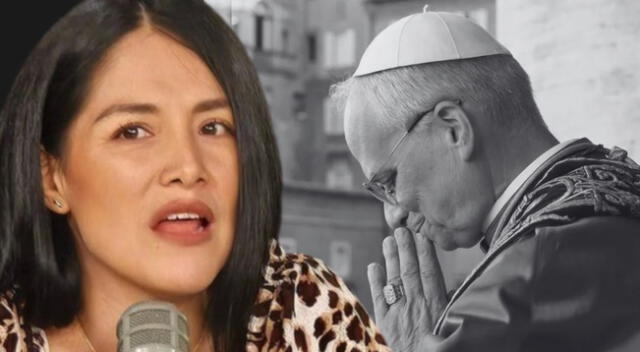 Katy Jara molesta con usuario que la criticó por su mensaje al Papa. Katy Jara molesta con usuario que la criticó por su mensaje al Papa.