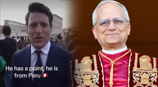 El gesto del nuevo Papa que emocionó a peruanos y desconcertó a estadounidenses El gesto del nuevo Papa que emocionó a peruanos y desconcertó a estadounidenses