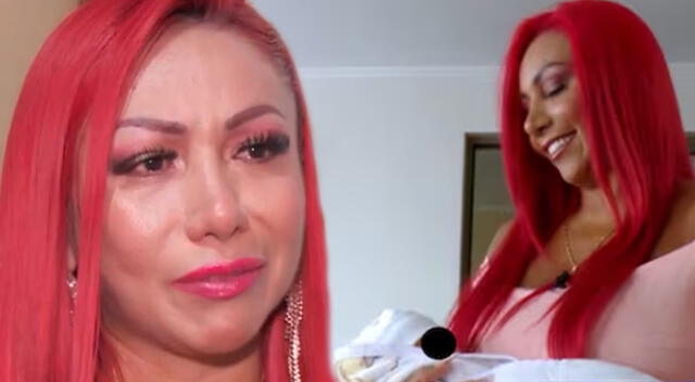 Deysi Araujo compartió imágenes en exclusiva de su primer nieto.