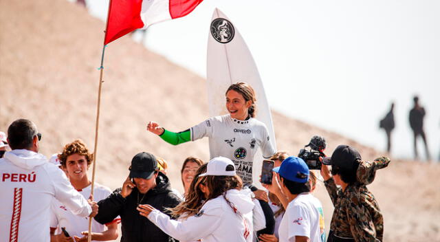 Valentina Escudero se corona campeona sudamericana de surf en Chicama Valentina Escudero se corona campeona sudamericana de surf en Chicama