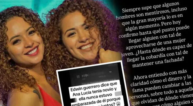 Hermana de Ana Lucía Urbina ENFURECE tras filtrarse audio de Edwin Guerrero desmintiendo embarazo. Hermana de Ana Lucía Urbina ENFURECE tras filtrarse audio de Edwin Guerrero desmintiendo embarazo.