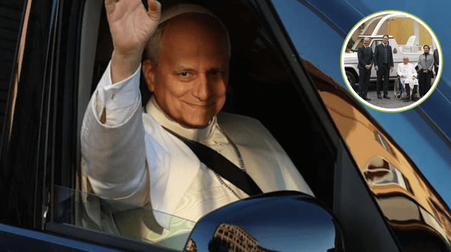 León XIV rompe esquemas con el nuevo papamóvil. León XIV rompe esquemas con el nuevo papamóvil.