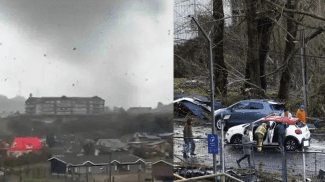 Tornado deja destrucción y alarma nacional. Tornado deja destrucción y alarma nacional.