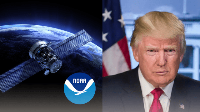 NOAA: Trump recorta el presupuesto de estudios satelitales. NOAA: Trump recorta el presupuesto de estudios satelitales.
