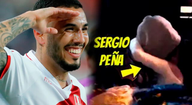 Sergio Peña es ampayado con vaso en mano en concierto a una semana del partido de Perú vs. Colombia Sergio Peña es ampayado con vaso en mano en concierto a una semana del partido de Perú vs. Colombia