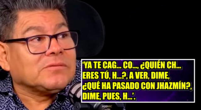 Dilbert Aguilar AMENAZÓ al exvocalista de su orquesta tras conocer de la infidelidad con Jhazmín Gutarra: "¿Quién ch... eres tú?" Dilbert Aguilar AMENAZÓ al exvocalista de su orquesta tras conocer de la infidelidad con Jhazmín Gutarra: "¿Quién ch... eres tú?"