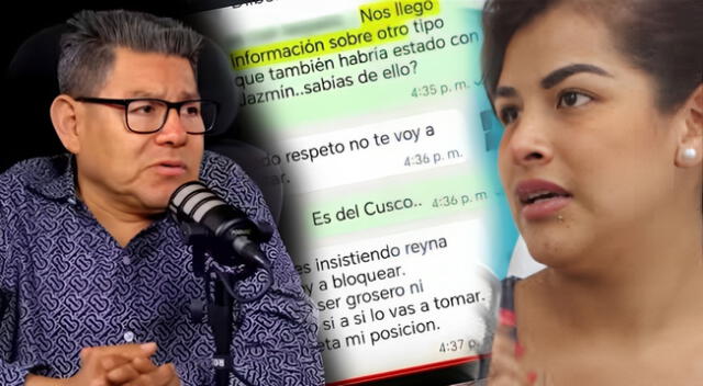 Dilbert Aguilar EXPLOTA al hablar de nuevas infidelidades de Jhazmín  Gutarra: "Te voy a bloquear"