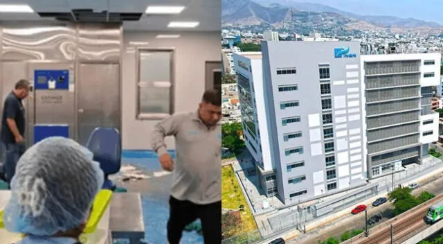 Reportan desprendimiento de baldosas y filtraciones en el INEN, mientras el sindicato de enfermería denuncia problemas constantes en la infraestructura del centro. Reportan desprendimiento de baldosas y filtraciones en el INEN, mientras el sindicato de enfermería denuncia problemas constantes en la infraestructura del centro.