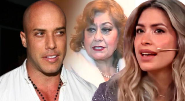 Bruno Agostini echa a Milett Figueroa con su mamá. Bruno Agostini echa a Milett Figueroa con su mamá.