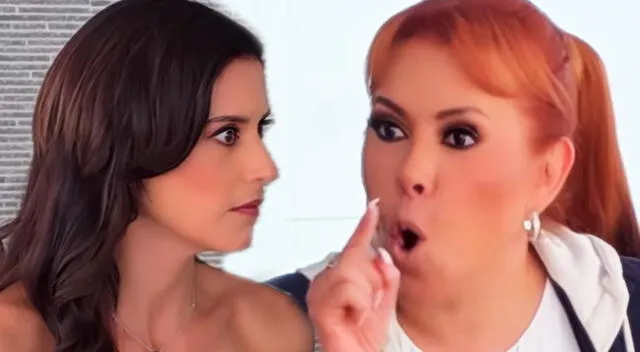 Magaly Medina enfrenta a María Pía Copello. Magaly Medina enfrenta a María Pía Copello.