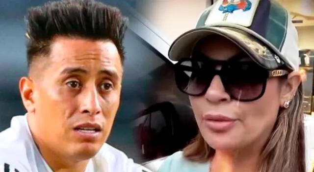 Pamela López se manda contra Christian Cueva. Pamela López se manda contra Christian Cueva.