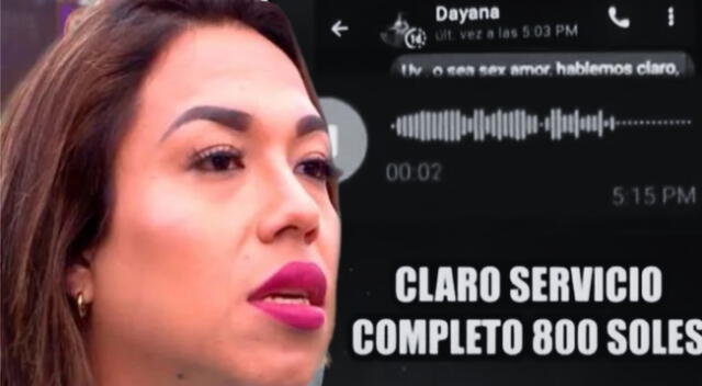 Dayanita toma importante decisión tras exponerse a qué se dedica. Dayanita toma importante decisión tras exponerse a qué se dedica.