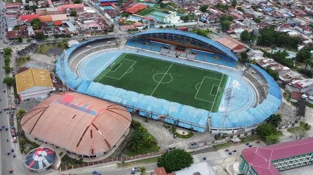 Queda en el Estadio Max Augustín de Iquitos.