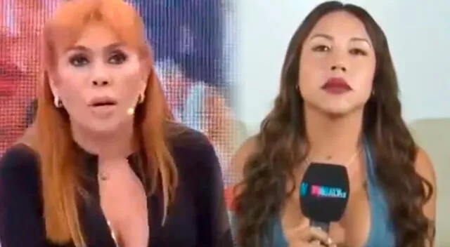 Magaly Medina tilda de CÍNICA a Dayanita y ARREMETE por negar su nuevo oficio: "Yo amadrino trabajos decentes" Magaly Medina tilda de CÍNICA a Dayanita y ARREMETE por negar su nuevo oficio: "Yo amadrino trabajos decentes"