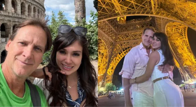 Christian Thorsen y Ale Castillo comparten viaje por Europa. Christian Thorsen y Ale Castillo comparten viaje por Europa.