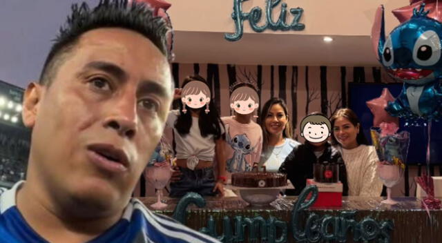 Christian Cueva deja mensaje a su hija tras no estar en su cumpleaños.