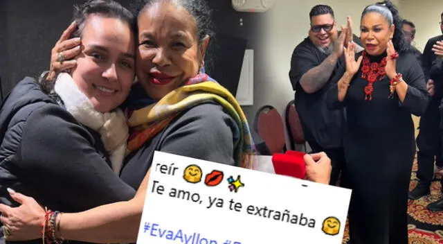 Eva Ayllón deja en SHOCK al aparecer CARIÑOSA con Daniela Darcourt tras 'PEDIDA DE MANO' Eva Ayllón deja en SHOCK al aparecer CARIÑOSA con Daniela Darcourt tras 'PEDIDA DE MANO'