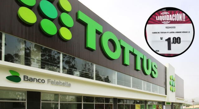 Tottus sorprende con remate desde S/1 en miles de productos: descubre cómo acceder y hasta cuándo dura la oferta Tottus sorprende con remate desde S/1 en miles de productos: descubre cómo acceder y hasta cuándo dura la oferta