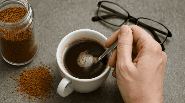 ¿Tomar café instantáneo daña tus ojos? Un estudio lanza una inesperada advertencia