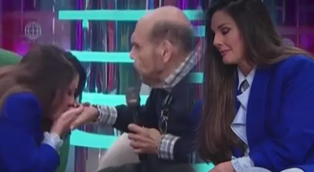 Rebeca Escribens ROMPE EN LLANTO y se ARRODILLA ante el 'Señor Barriga' EN VIVO: