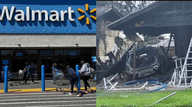 Persecución tras robo en Walmart termina con familia sin hogar.