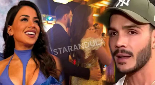 Onelia Molina y Mario Irivarren se mostraron muy juntitos en boda de un amigo en común.