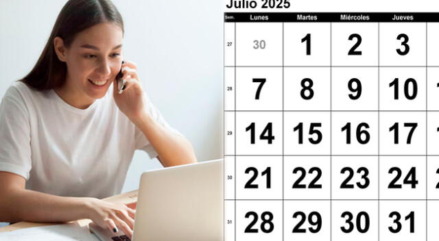 Conoce cuánto dinero recibirás por trabajar el 23, 28 y 29 de julio de 2025 Conoce cuánto dinero recibirás por trabajar el 23, 28 y 29 de julio de 2025
