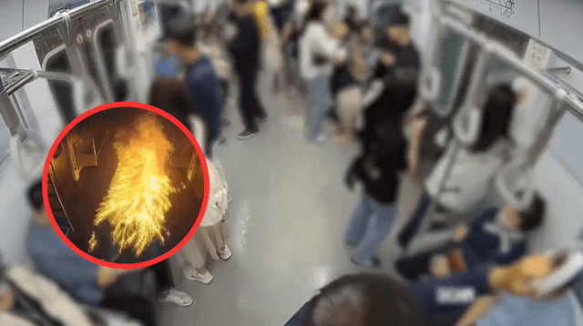 ¡Caos total! Hombre prendió fuego un vagón con 160 pasajeros tras perder un juicio de divorcio ¡Caos total! Hombre prendió fuego un vagón con 160 pasajeros tras perder un juicio de divorcio