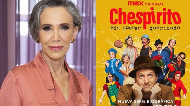 Florinda Meza aduce que se siente perjudica por lo mostrado en la serie 'Chespirito: sin querer queriendo'. Foto: HBO