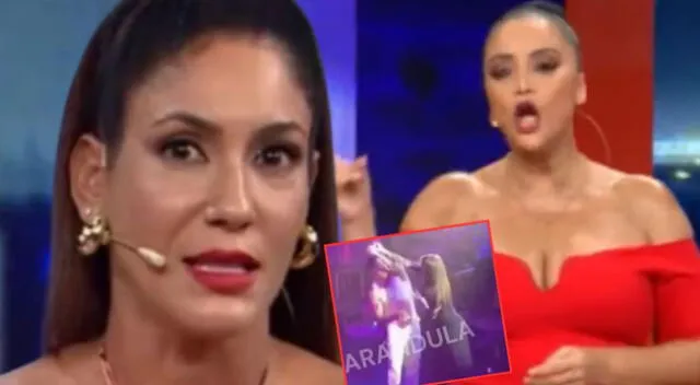 Tilsa Lozano y Mariella Zanetti se pelean por caso de Korina Rivadeneira. Tilsa Lozano y Mariella Zanetti se pelean por caso de Korina Rivadeneira.