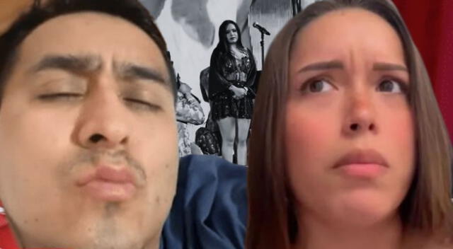 Edwin Guerrero admite ser infiel y Kiara Lozano reacciona incómoda.
