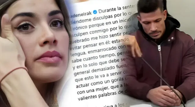 Korina Rivadeneira se COMPADECE de bailarín en sentencia tras verlo LLORAR por prisión suspendida Korina Rivadeneira se COMPADECE de bailarín en sentencia tras verlo LLORAR por prisión suspendida