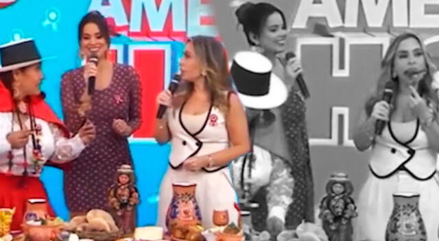 Valeria Piazza admite que no come cuy. Valeria Piazza admite que no come cuy.