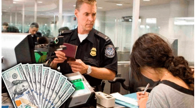 Trump está DETENIENDO a extranjeros que viajan al país con este monto.
