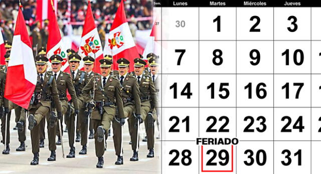 Conoce por qué el martes 29 de julio es feriado nacional en Perú Conoce por qué el martes 29 de julio es feriado nacional en Perú