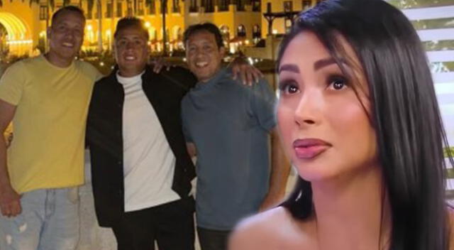 Marcial Cueva se mostró sensible al hablar sobre sus hermanos, Jorge Luis y Christian Cueva. Marcial Cueva se mostró sensible al hablar sobre sus hermanos, Jorge Luis y Christian Cueva.