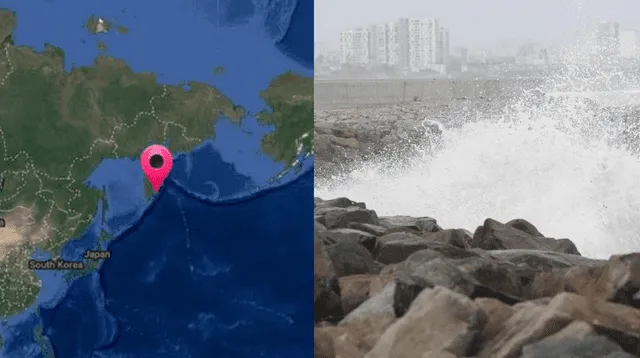 EE.UU. avisó del tsunami antes que la Marina tras terremoto en Rusia.