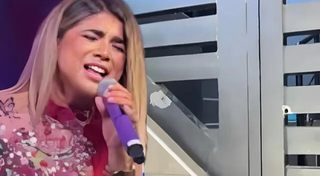 Susana Alvarado conmueve tras el atentado en su casa. Susana Alvarado conmueve tras el atentado en su casa.