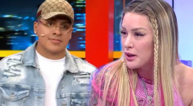 Chechito aseguró que Leslie Shaw no estaba molesta con él sino con una tercera persona.