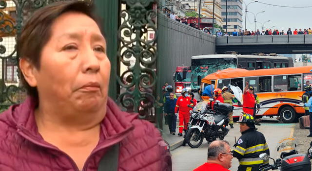 Lilia Centeno, hermana del chofer del Metropolitano que chocó contra Anconero, actualizó su estado de salud Lilia Centeno, hermana del chofer del Metropolitano que chocó contra Anconero, actualizó su estado de salud